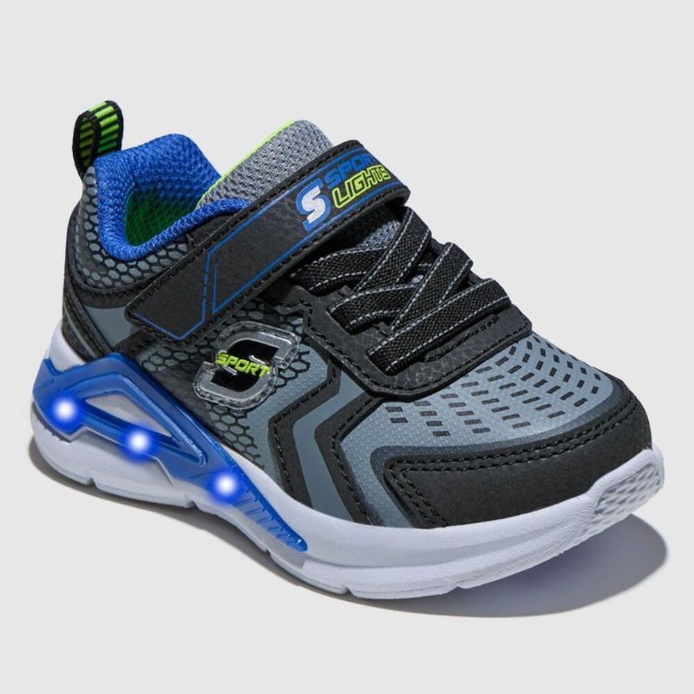 S Sport By Skechers Toddler Fluxe Sneakers - Black 5T